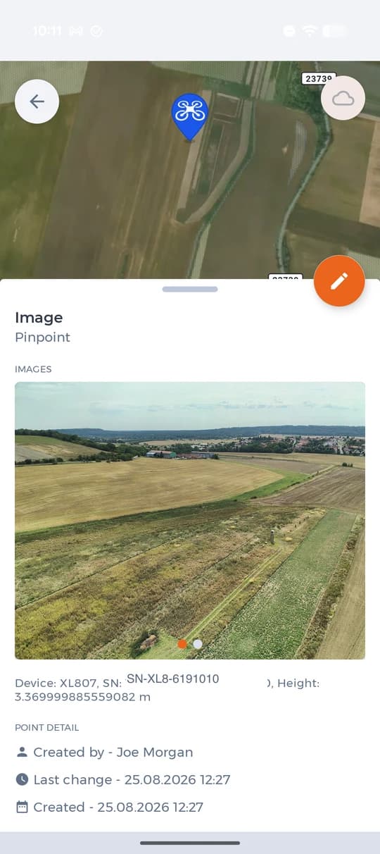 Dieselbe Landschaft zweimal