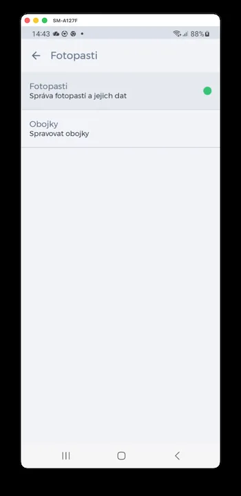Screenshot der HUNTERRA-App Screenshot der HUNTERRA-App