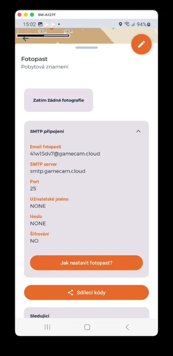 Screenshot der HUNTERRA-App Screenshot der HUNTERRA-App