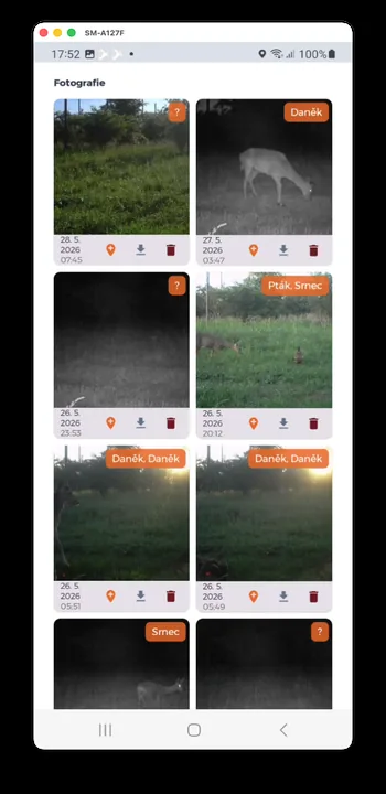 Screenshot der HUNTERRA-App Screenshot der HUNTERRA-App